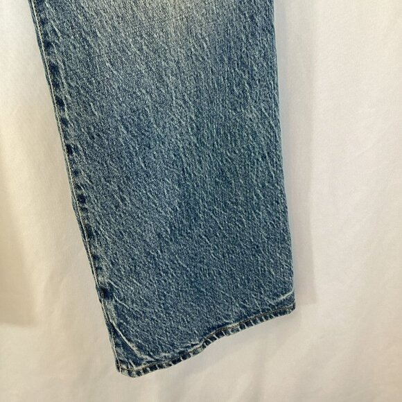 J. Crew Jeans Women's Demi Boot High Rise Flared Leg Size 34 Actual 38 - Picture 6 of 14